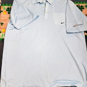 Mens Nike players club golf shirt